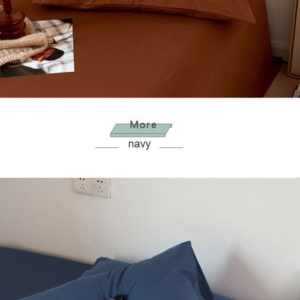 Queen Pillow Cases 2-Pack Washed Cotton Pillow Cases Cotton Solid Color Pillow Cases Simple Pillow Core Insert Sleeves Household Male
