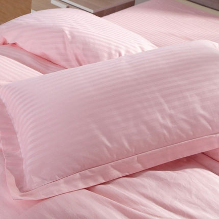 2er-Pack einfarbige Satin-Kissenbezüge, Baumwollsatin-Kissenbezüge, Bettwäsche-Kissenbezüge für Zuhause, Hotel, Hotel, Hotel