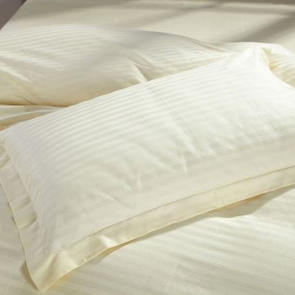 2er-Pack einfarbige Satin-Kissenbezüge, Baumwollsatin-Kissenbezüge, Bettwäsche-Kissenbezüge für Zuhause, Hotel, Hotel, Hotel