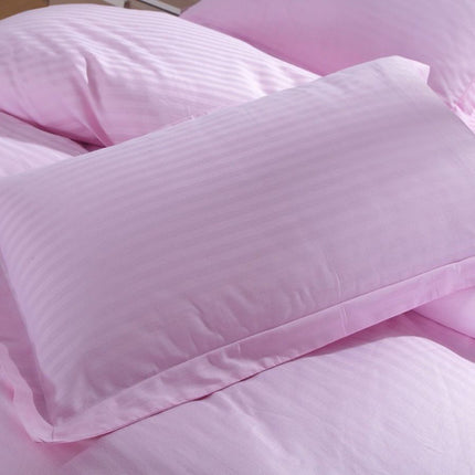 2er-Pack einfarbige Satin-Kissenbezüge, Baumwollsatin-Kissenbezüge, Bettwäsche-Kissenbezüge für Zuhause, Hotel, Hotel, Hotel
