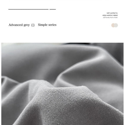 2pack Solid Color Pillowcase Washed Cotton Pocket Pillow Envelope Pillow Student Dormitory Pillowcase Set