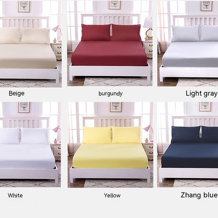 Pillowcase Single Pillowcase Pure Color Cotton Pillowcase Cotton Smooth Satin Pillowcase Set of 2 Pillowcases