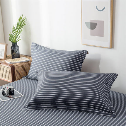 2pack Cotton Pillow Cases 100% Cotton Pillow Cases/Pillow Cushions Large Pillow Cases Simple Solid Colors