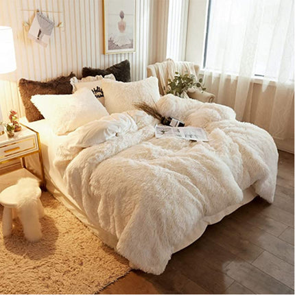 1 pièces longue fausse fourrure doux décoratif taie d'oreiller Rectangle moelleux taie d'oreiller velours peluche housse de coussin décoratif taie d'oreiller