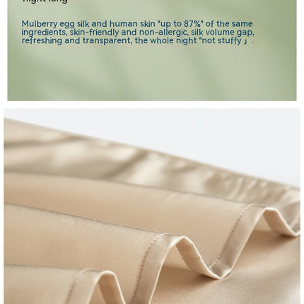2PACK Silk Pillowcase for Hair and Skin - Large, Mulberry Silk Pillowcase Silk Simple Pillowcase in Solid Colors