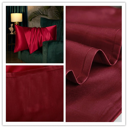 2PACK Silk Pillowcase for Hair and Skin - Large, Mulberry Silk Pillowcase Silk Simple Pillowcase in Solid Colors
