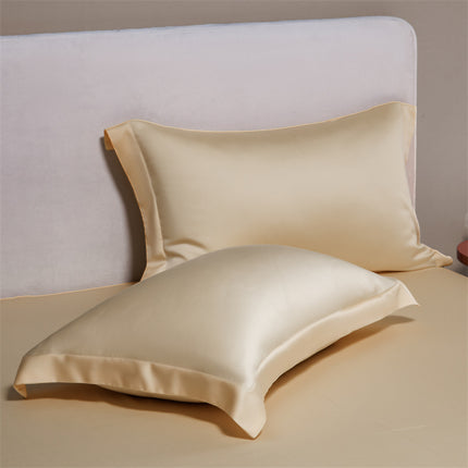 2pc High Density Cotton Pillowcase - Easy Care, Standard Cotton Pillowcase 100% Long Staple Cotton Pillowcase
