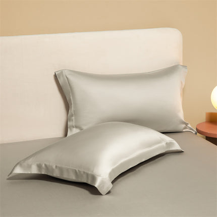 2pc High Density Cotton Pillowcase - Easy Care, Standard Cotton Pillowcase 100% Long Staple Cotton Pillowcase