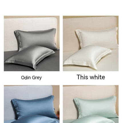 2pc High Density Cotton Pillowcase - Easy Care, Standard Cotton Pillowcase 100% Long Staple Cotton Pillowcase
