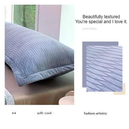Long Body Pillowcase Milk Velvet Double Full Body Pillowcase Plush Body Pillowcase Core Cover Zipper Style