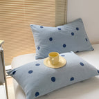 Wave dot blue