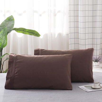 Queen-Size-Kissenbezüge, 2er-Pack, vegane bestickte Kissenbezüge, 2er-Pack, superweiche und bequeme Kissenbezüge