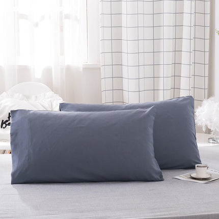 Plain Solid Color Pillowcases Set of 2 Extra Large Super Soft Pillowcases with Envelope Closure Wrinkle Resistant and Fade Resistant