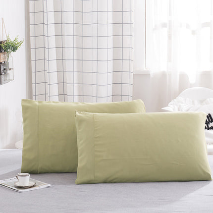 Plain Solid Color Pillowcases Set of 2 Extra Large Super Soft Pillowcases with Envelope Closure Wrinkle Resistant and Fade Resistant