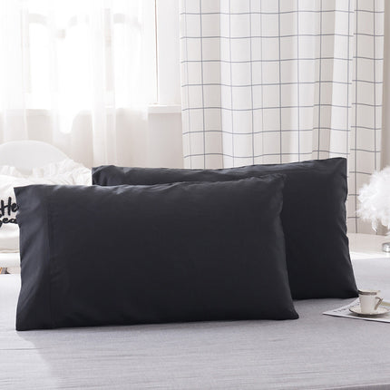 Plain Solid Color Pillowcases Set of 2 Extra Large Super Soft Pillowcases with Envelope Closure Wrinkle Resistant and Fade Resistant