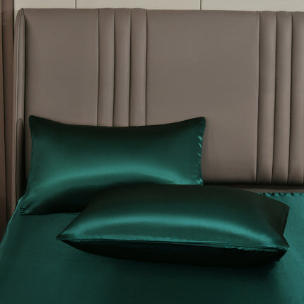 2PACK Glossy Satin Pillowcase Satin Pillowcase Satin Pillowcase Anti Silk Pillowcase Softer Than Silk Silk Pillowcase for Hair and Skin
