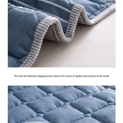 2 PACK Pillow Covers Quilted Thickened Sandwich Cotton Pillow Covers/Pillow Covers Cute Pillow Protectors