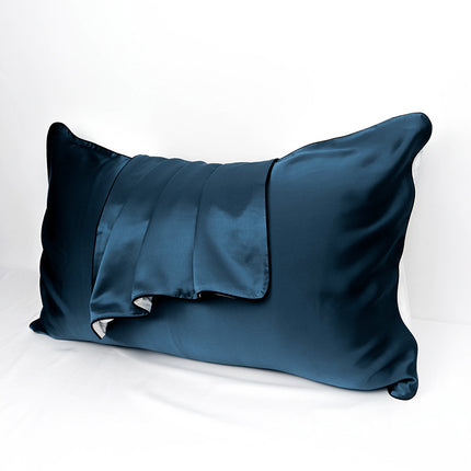 2PACK Silk Satin Pillowcase Envelope Mulberry Silk Pillowcases, one side of the pillowcase is silk, the other side is Tencel