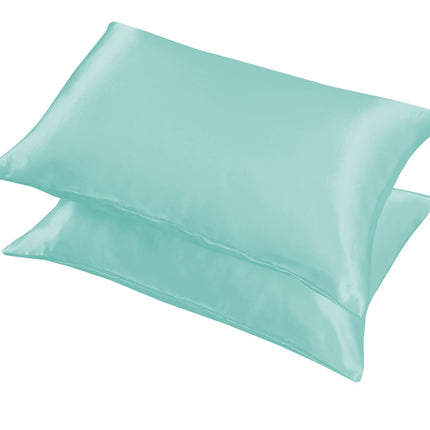 Taie d'oreiller en soie pour cheveux et peau, taie d'oreiller en satin doux et soyeux pour femmes, taie d'oreiller en soie king size, une paire de 2 pièces