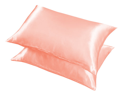 Taie d'oreiller en soie pour cheveux et peau, taie d'oreiller en satin doux et soyeux pour femmes, taie d'oreiller en soie king size, une paire de 2 pièces