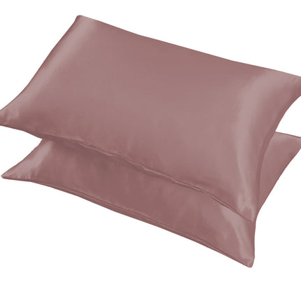 Taie d'oreiller en soie pour cheveux et peau, taie d'oreiller en satin doux et soyeux pour femmes, taie d'oreiller en soie king size, une paire de 2 pièces