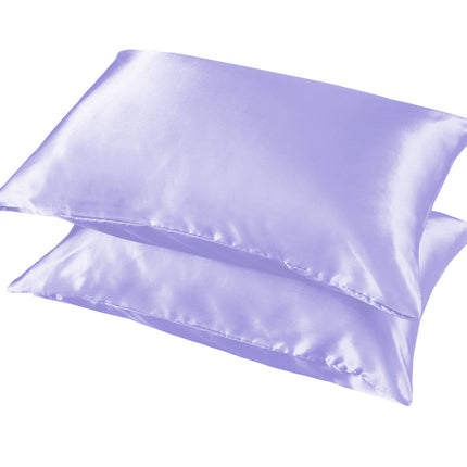 Taie d'oreiller en soie pour cheveux et peau, taie d'oreiller en satin doux et soyeux pour femmes, taie d'oreiller en soie king size, une paire de 2 pièces