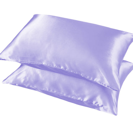 Taie d'oreiller en soie pour cheveux et peau, taie d'oreiller en satin doux et soyeux pour femmes, taie d'oreiller en soie king size, une paire de 2 pièces