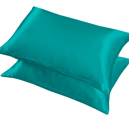 Taie d'oreiller en soie pour cheveux et peau, taie d'oreiller en satin doux et soyeux pour femmes, taie d'oreiller en soie king size, une paire de 2 pièces