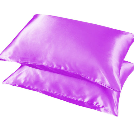Taie d'oreiller en soie pour cheveux et peau, taie d'oreiller en satin doux et soyeux pour femmes, taie d'oreiller en soie king size, une paire de 2 pièces