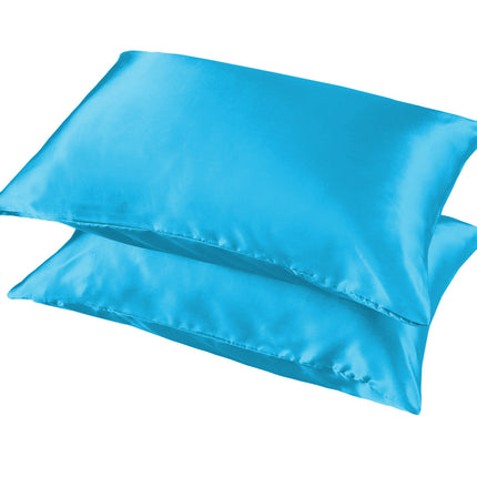Taie d'oreiller en soie pour cheveux et peau, taie d'oreiller en satin doux et soyeux pour femmes, taie d'oreiller en soie king size, une paire de 2 pièces