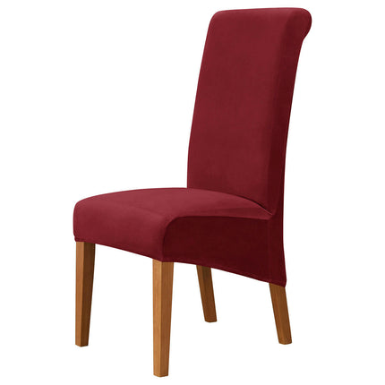 Stretch Dining Chair Slipcovers, 1 Pack Oversized Removable Soft Spandex Dining Room Chair Covers for Kitchen Hotel Table Banquet