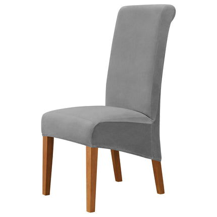 Stretch Dining Chair Slipcovers, 1 Pack Oversized Removable Soft Spandex Dining Room Chair Covers for Kitchen Hotel Table Banquet