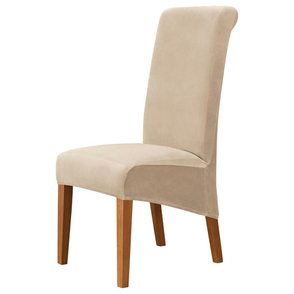 Stretch Dining Chair Slipcovers, 1 Pack Oversized Removable Soft Spandex Dining Room Chair Covers for Kitchen Hotel Table Banquet
