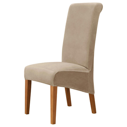 Stretch Dining Chair Slipcovers, 1 Pack Oversized Removable Soft Spandex Dining Room Chair Covers for Kitchen Hotel Table Banquet