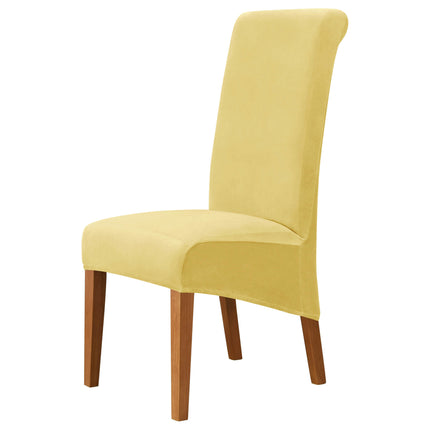 Stretch Dining Chair Slipcovers, 1 Pack Oversized Removable Soft Spandex Dining Room Chair Covers for Kitchen Hotel Table Banquet