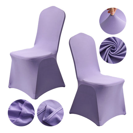 1 Pack Full wrap spandex chair covers, stretch dining chair covers for wedding, party, banquet and hotel decor chair covers
