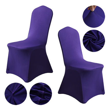 1 Pack Full wrap spandex chair covers, stretch dining chair covers for wedding, party, banquet and hotel decor chair covers