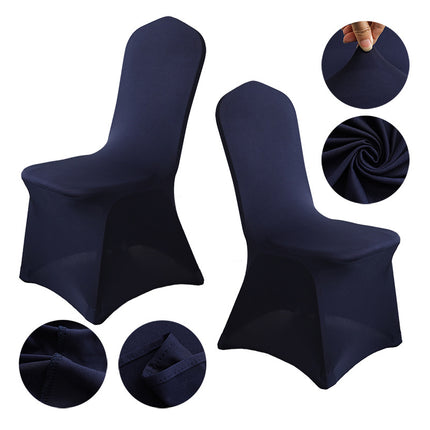 1 Pack Full wrap spandex chair covers, stretch dining chair covers for wedding, party, banquet and hotel decor chair covers