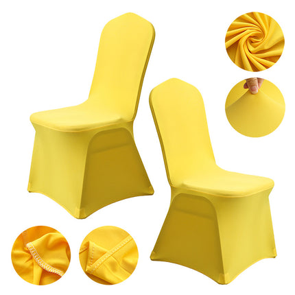 1 Pack Full wrap spandex chair covers, stretch dining chair covers for wedding, party, banquet and hotel decor chair covers