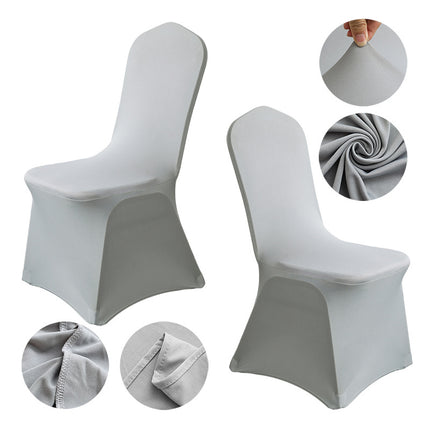 1 Pack Full wrap spandex chair covers, stretch dining chair covers for wedding, party, banquet and hotel decor chair covers