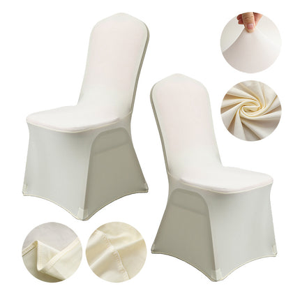 1 Pack Full wrap spandex chair covers, stretch dining chair covers for wedding, party, banquet and hotel decor chair covers