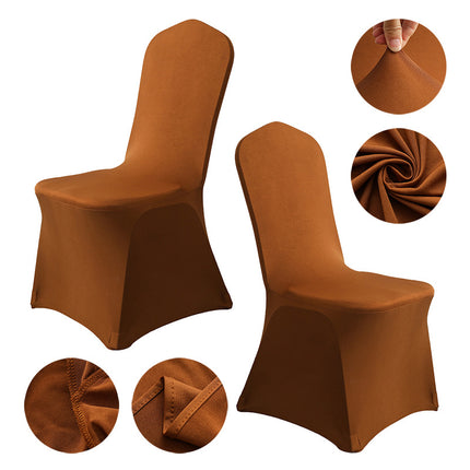 1 Pack Full wrap spandex chair covers, stretch dining chair covers for wedding, party, banquet and hotel decor chair covers