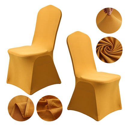1 Pack Full wrap spandex chair covers, stretch dining chair covers for wedding, party, banquet and hotel decor chair covers