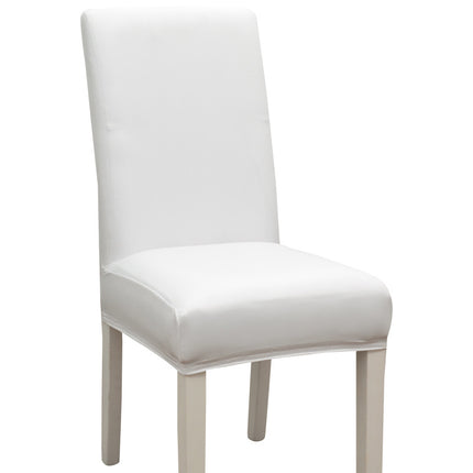 Housse de chaise imperméable à dossier haut, housse de chaise de salle à manger élastique, adaptée à la cuisine, au mariage, à l'hôtel, couverture de sécurité à domicile, 1 paquet