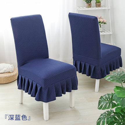 1 Pack Stretch Plaid Dining Chair Cover Covers for Hotel Banquet Wedding Restaurant Kitchen Seat Covers Dust Cover