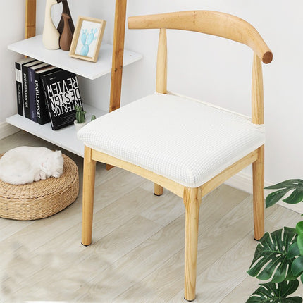 1 Pack Dining chair top chair cover, stretch jacquard dining chair chair cover for home restaurant kitchen party hotel