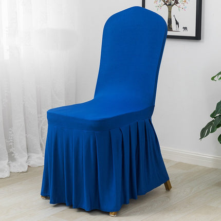 1 paquet de housses de chaise plissées, extensibles, faciles à nettoyer, parfaites pour la décoration de mariage, les fêtes, les événements, noël