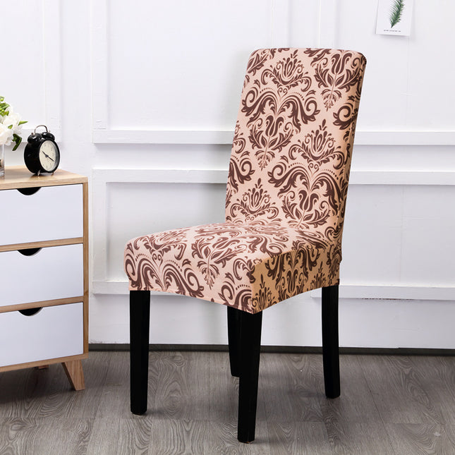 1 Piece Printed Stretch High Chair Back Chair Cover Chair Cover Home Sprinkler Stain Resistant Seat High Chair Back Cover