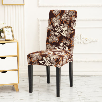 1 Piece Printed Stretch High Chair Back Chair Cover Chair Cover Home Sprinkler Stain Resistant Seat High Chair Back Cover
