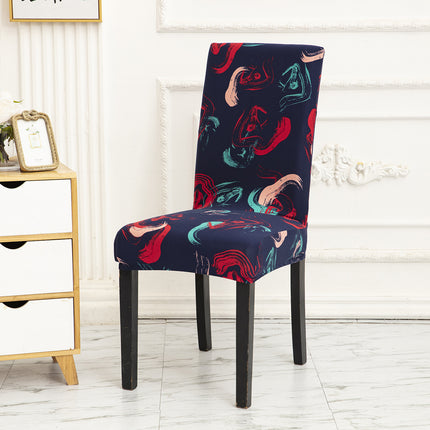 1 Piece Printed Stretch High Chair Back Chair Cover Chair Cover Home Sprinkler Stain Resistant Seat High Chair Back Cover
